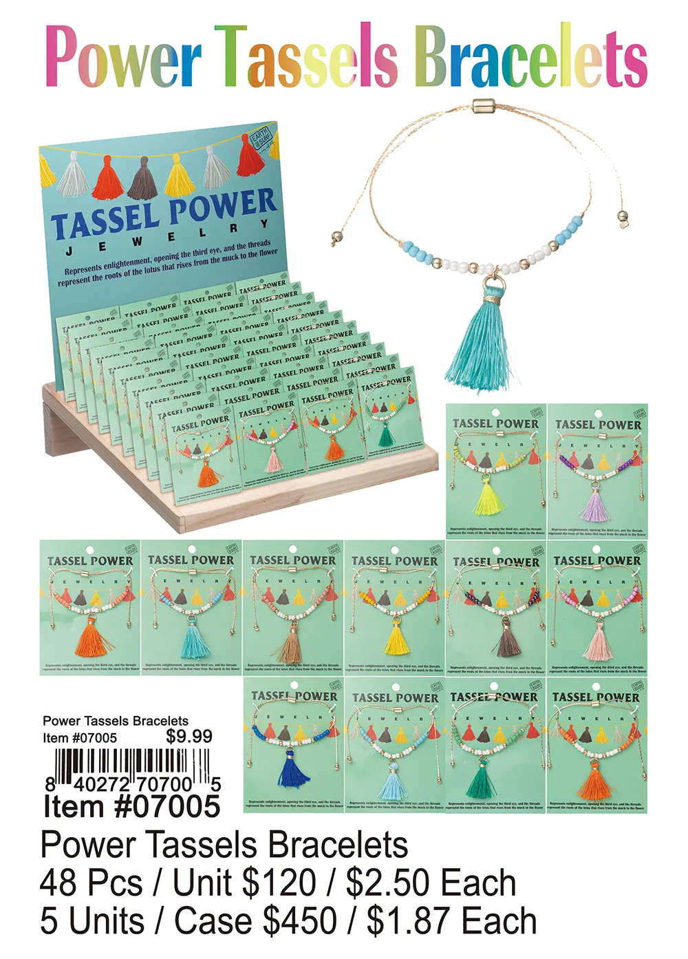 Power Tassels Bracelets